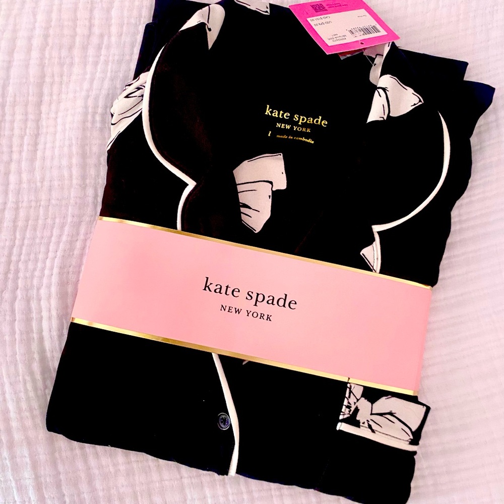 Kate Spade NWT Long Sleeve PJ set, size L